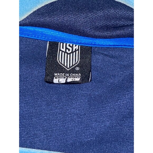 Icon Sports Officially Licensed USA Soccer Full Zip Training Soccer Track Jacket - Picture 4 of 7